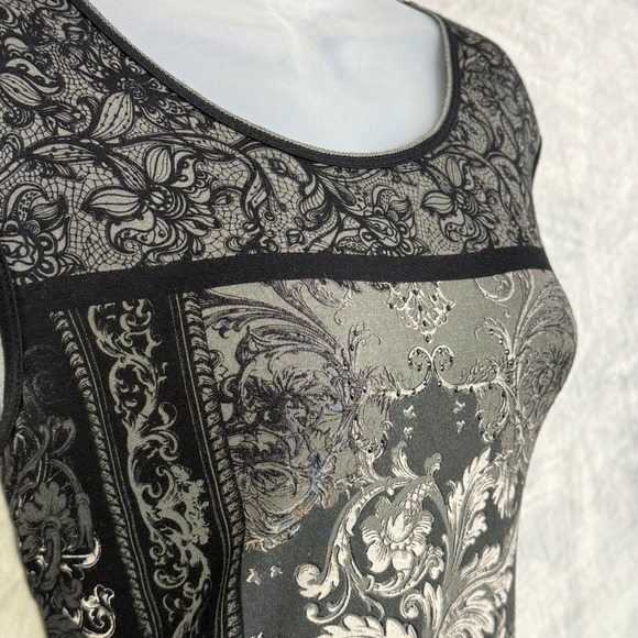 Vtg y2k Graphic Cap Sleeve Top Womens Sz S Fairy Grunge Indie Sleaze whimsigoth - Picture 2 of 8